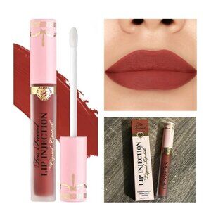Too Faced Lip Injection Power Plumping Cream Liquid Lipstick - Boom Boom Pow NIB